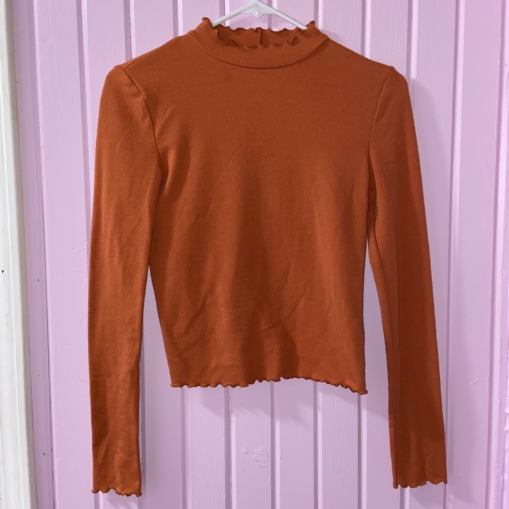 ruffle crop top